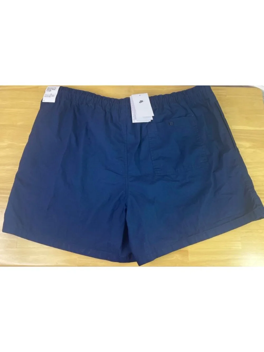 Nike Elastic Waist Drawstring Standard Fit Navy Shorts HJ1946 - Men’s 3XL - NWT